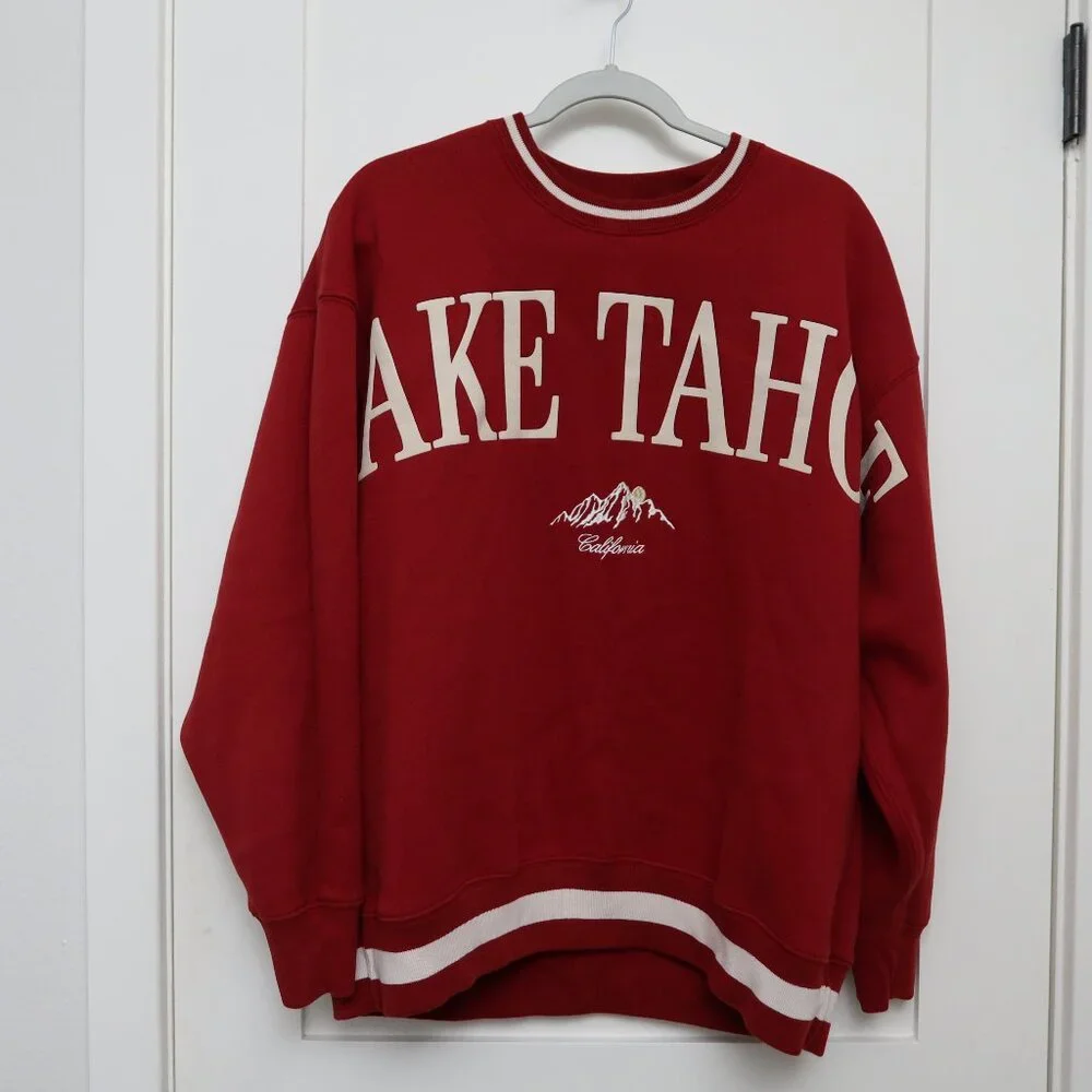 ABERCROMBIE Soft AF Collection - Lake Tahoe Crewneck